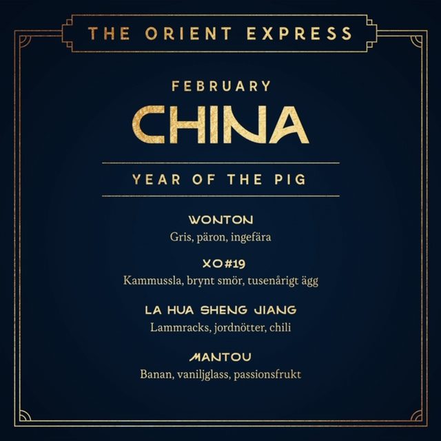 china menyn